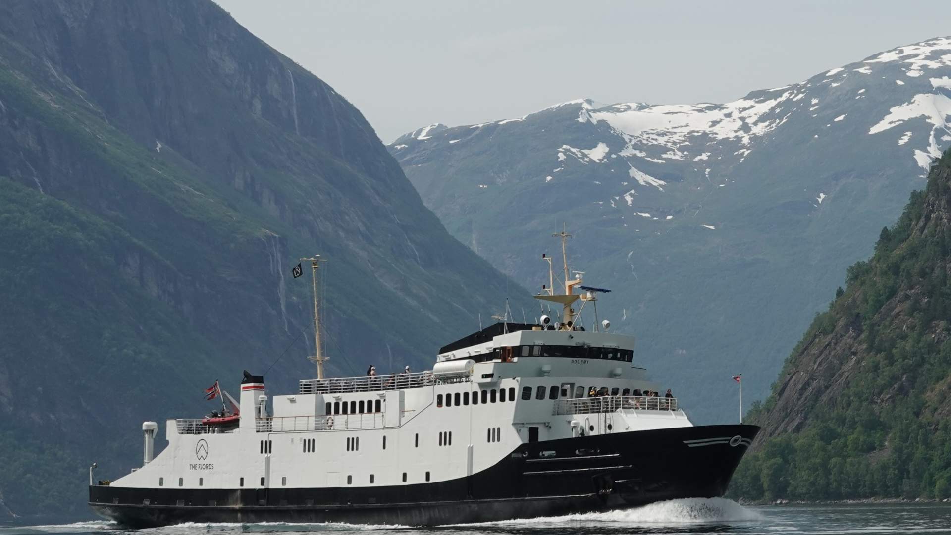 Fjord Cruise Geirangerfjord by ferry GeirangerHellesylt